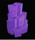 Set of 12 Purple Luminaries