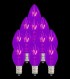 Set of 13 Purple Replacement C7 Light Bulbs