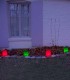 Red & Green Luminaries In Use