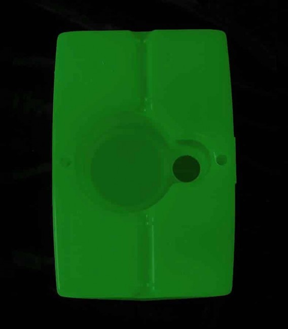 View of Green Luminary bottom