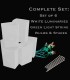 Castlereagh Estates: Complete Set of 6 with Light Strings, Bulbs, and Stakes